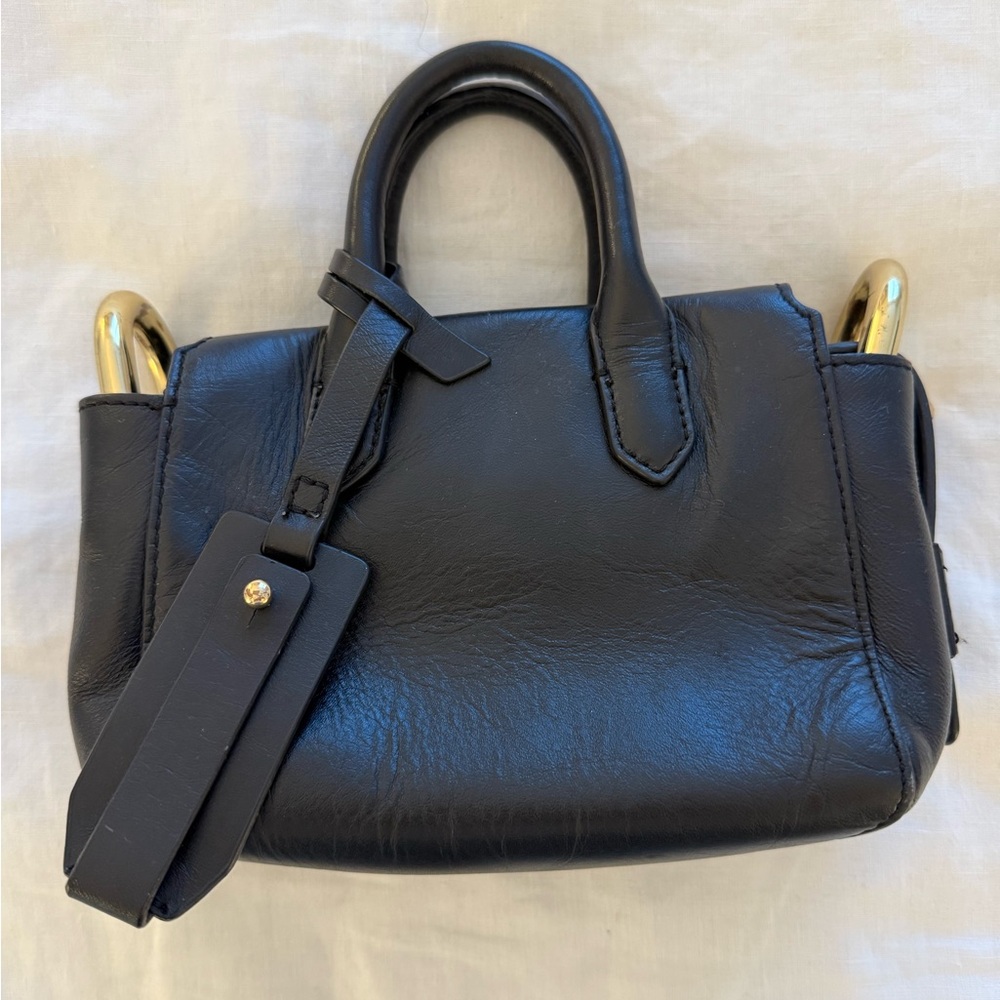 J Crew Leather Mini Satchel - Picture 2 of 8